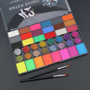 Kit de Maquillage Facial Professionnel 42 Couleurs Activé pour le Corps, Peinture Corporelle à Base d'Eau pour Cosplay et Halloween - Product Image 2