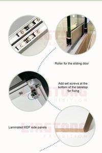 Tủ trưng bày kính cường lực hiện đại 6 kệ trưng bày với vật liệu chất lượng cao có thể tùy chỉnh - Product Image 5