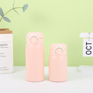 Bouteille d'eau isotherme avec sangle, 7 oz, double paroi en acier inoxydable, bouteilles sous vide, gourde en métal - Product Image 3