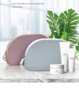 Colorful Candy Waterproof Silicone Cosmetic Bag Zipper Portable Fashion Women Travel <b>Makeup</b> <b>Case</b> <b>Brush</b> Pouch - Product Image 5