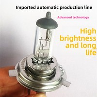 Phare halogène de voiture Maidsail haute qualité 55W à faisceau lointain 12V 6000K ultra-blanc LED H4 tube quartz 6000 lm, neuf