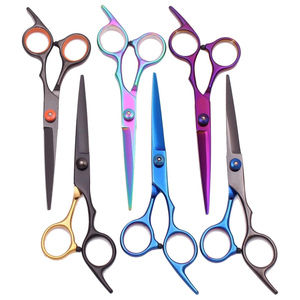 Ciseaux de coiffure 6'' en acier inoxydable JP, ciseaux de barbier, ciseaux à effiler, ensemble de coupe de cheveux, peigne, rasoir, dropshipping C1001 - Product Image 2