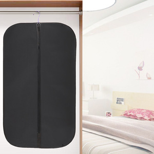 QY Garment Bag Black Suit Cover Zipper Handle Travel Storage Dustproof Coat Bag - Product Image 2