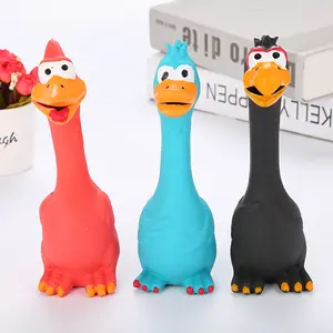 Cross-border Pet Toys Latex Strange Screaming Chicken Toys Dog Teeth Grinding Resistant Bite Sound Toys