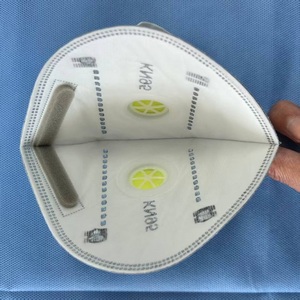 Masker Respirator Dengan Katup Warna Hitam Kn95 Maser Valve Harga Kn95 Hitam Pelindung Bernapas Masker Ffp2 Dengan Katup Grosir - Product Image 3