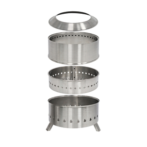 Haute Qualité Patio Sans Fumée <span class=keywords><strong>Brasero</strong></span> En Métal Extérieur Barbecue Grill À Bois Jardin Feu Bol En Acier Feu <span class=keywords><strong>Brasero</strong></span> Carré Cheminée - Product Image 4