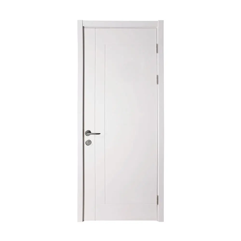 Diseño simple calidad 28 pulgadas puerta Interior de la puerta Interior puertas Prehung Real puertas interiores de madera