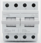 Disjoncteur de transfert manuel à double alimentation 63A MTS pour système solaire photovoltaïque monophasé 1P2P3P4P, capacité de coupure 6KA/10KA