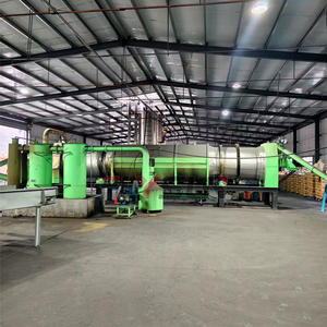 Four de carbonisation industrielle automatique continu pour la fabrication de charbon de bois à partir de biomasse et de sciure de bois - Product Image 2
