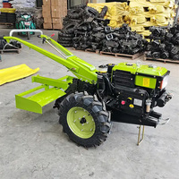 Mini tracteur agricole à deux roues de 15 CV/16 CV avec charrue/motoculteur et siège