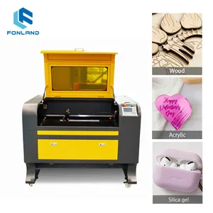 Fonland Laserschneidmaschine Holz 6090 2024 Autofokus pvc beschichtet Polyester stoff Laserschneidmaschine