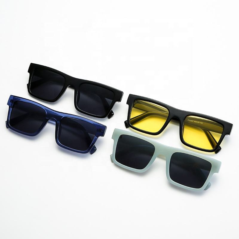 Retro Square Simple Sunglasses Perfect for Street Photography