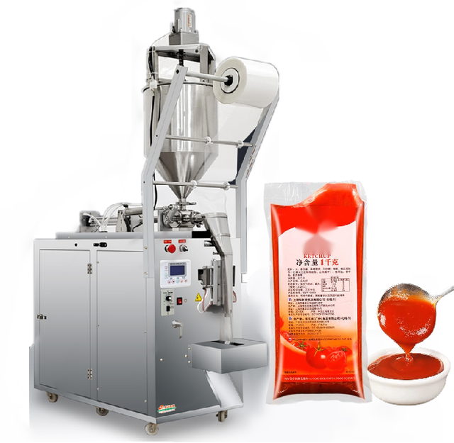 BRENU Free Design  to Door No Trouble  Good Feedback Multi-Function Ketchup Jam Tomato Sauce Paste Sachet Bag Packing Machine