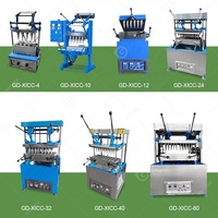 Semi-machine à cuire rouleau manuel gaufrette biscuit automatique inde vente de gaufres cornet de crème glacée grande machine pour