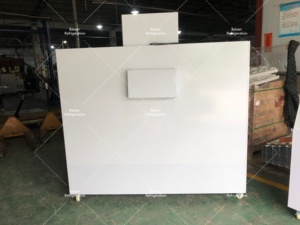 Congélateur à glace en sacs avec dégivrage automatique / Portes doubles inclinées Refroidisseur d'air pour la vente de glace - Product Image 4