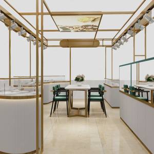 Novos Produtos Personalizados Exposição Exibição Trade Show Booth Marca Jewelry <span class=keywords><strong>Store</strong></span> Layout Design Quiosques Jóias para Shopping - Product Image 5