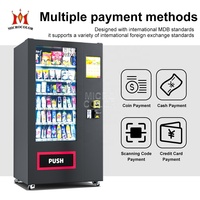 Nouvelle Arrivée Distributeurs Automatiques de Snacks en Gros Distributeurs de Boissons en Bouteille et Sodas pour Intérieur avec Lecteur de Carte SDK Basé sur le Cloud