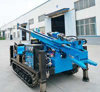 Foreuse hydraulique industrielle 1500m avec système d'assistance de forage par fluides pour l'étude technique des couches de sol
