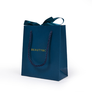 Wholesale Luxury Paper Bag Custom <b>Print</b> Logo Reusable Eco Shopping Bags Customize - Product Image 3