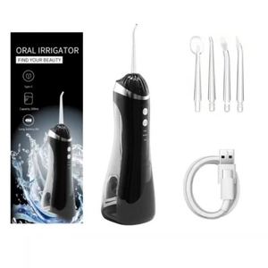 Recargable 4-en-1 Pulso de alta presión Oral Flosser Limpiador de dientes eléctrico Flosser de agua dental portátil - Product Image 1