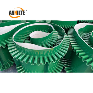 Annilte sabuk konveyor PVC sisi bergelombang dengan cleat untuk sistem angkat - Product Image 5