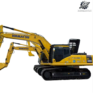 Excavatrice sur chenilles d'occasion Komatsu 350, marque japonaise d'origine, 350 tonnes, grande excavatrice Komatsu, excavatrice sur chenilles - Product Image 5