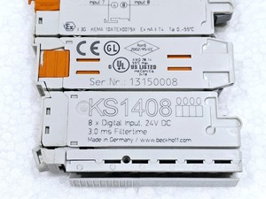 Terminal de Bus PLC KS1408, Entrada Digital de 8 Canales, 24 VCC, 3ms / <span class=keywords><strong>1408</strong></span>, Producto con Garantía - Product Image 2