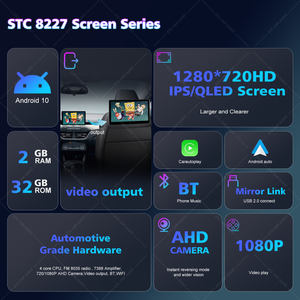 Radio de Coche Portátil con Pantalla Táctil, Cámara AHD, Reproductor Android para Coche - Product Image 4