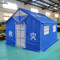 Tente d'urgence en métal pour événements, résistante au vent, personnalisable, pour le camping et les secours, prix d'usine, vente en gros FR