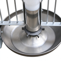 Mangeoire automatique pour bétail, type sec/humide, pour l'alimentation des bovins, des moutons et des chèvres en ferme