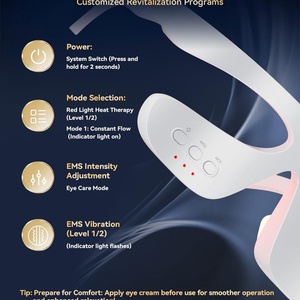 Masajeador de Ojos con Terapia de Luz, Dispositivo de Belleza con Pulso/Termoaplicación, Eliminador de Arrugas y Lifting de Ojos para Bolsas, Fatiga y Ojeras - Product Image 6