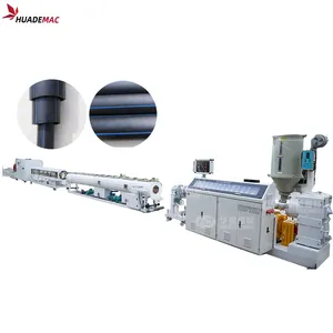 PPR PP HDPE PE Plastic Pipe Extrusion line polyethylene pipe making machine 160mm