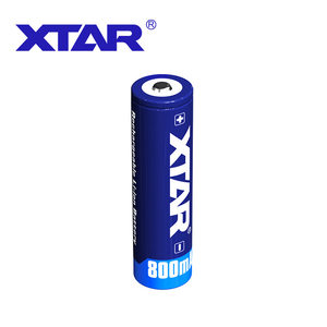 Livraison gratuite aux États-Unis, piles Li-ion XTAR <span class=keywords><strong>14500</strong></span>, 3,7 V, 800 mAh, batterie lithium-ion rechargeable <span class=keywords><strong>14500</strong></span> pour lampe torche LED - Product Image 3