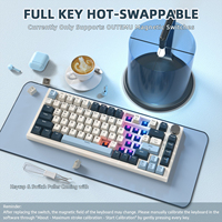 ATTACK SHARK K85 Magnetic Switch Mechanical Keyboard Hall Effect Ultra Low Latency PBT Keycaps Knob for Esports Pro