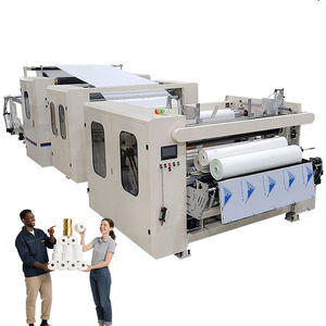 Système de récupération d'énergie 2025 Machine à plastifier le papier hygiénique utilisée pour l'industrie du papier à usage domestique dans les hôtels avec composants de base de la boîte de vitesses - Product Image 1