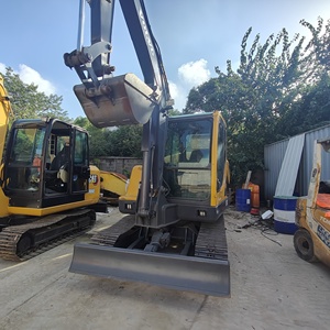 รถขุดวอลโว่ EC55D ขนาด 5.5 ตัน พร้อมบุ้งกี๋ขุดขนาด 0.275 ลูกบาศก์เมตร รถขุดตีนตะขาบขนาดเล็ก วอลโว่ EC55D มือสอง - Product Image 3