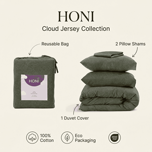 Parure de <span class=keywords><strong>lit</strong></span> <span class=keywords><strong>en</strong></span> coton naturel 150 g/m² 100 % coton, effet froissé lavé, texture décontractée, draps légers et respirants <span class=keywords><strong>pour</strong></span> l'été - Product Image 3