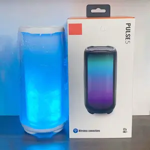 En çok satan portable 5 son kaleidoscope taşınabilir hoparlör waterproof 5 su geçirmez kablosuz açık RGB ışık bluetooth hoparlör