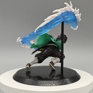 Katana de Demonio <span class=keywords><strong>Kimetsu</strong></span> de 18 cm, Versión de Batalla Figura de Kamado Tanjirou, Estatua de PVC, Figura de Anime, Juguetes para Adultos - Product Image 5