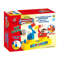 Jeu de société interactif parent-enfant en plastique pour enfants : combat d'intelligence avec marteaux – Offre spéciale