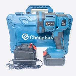 Lampe de travail LED portable sans fil multifonction avec batterie au lithium remplaçable 18V, éclairage extérieur, projection de signal - Product Image 4