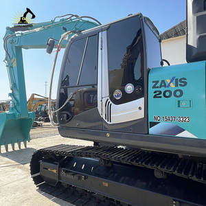 Excavatrice Hitachi Zaxis200 d'occasion, faible nombre d'heures, peinture d'origine, bien entretenue, puissance élevée, performances stables, durable, économique - Product Image 2