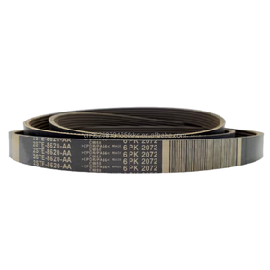 5L8Z8620AA 5L8E8K543AA 4513849 Sabuk Penggerak Pompa Air Mobil V-Ribbed Belt 3PK645 untuk FORD Mondeo III <span class=keywords><strong>2</strong></span>.5 <span class=keywords><strong>3</strong></span>.0 2000- Maverick Escape <span class=keywords><strong>3</strong></span>. 0 - Product Image 2