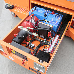 Elevador hidráulico portátil para personas, tijera eléctrica de elevación para la construcción - Product Image 6