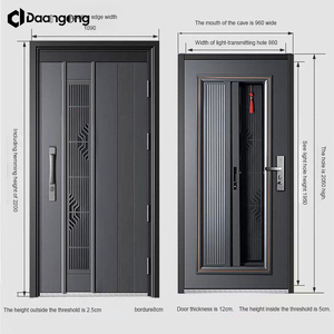 Portes extérieures en maille magnétique anti-effraction pour une ventilation optimale et une protection contre les insectes - Product Image 4