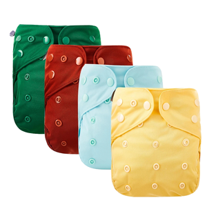 Elinfant OEM Services Benutzer definierte wieder verwendbare PUL-bedruckte wasch bare Windel hülle Neugeborene Baby-Stoff windel hülle - Product Image 2