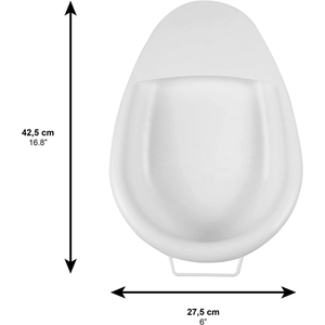 Urinario para Adultos Pepe P40005, con Forma de Cuña para la Micción - Product Image 5