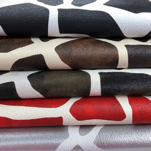 レキシンキリンPVC0.8MMビーガンプリントフェイクバッグ合成皮革素材生地装飾張り用 - Product Image 2