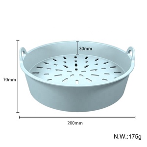 Streamer de Silicona para alimentos, olla de 20cm, impermeable, utensilios de cocina seguros, <span class=keywords><strong>Vaporera</strong></span> de Silicona ODM OEM, novedad - Product Image 5