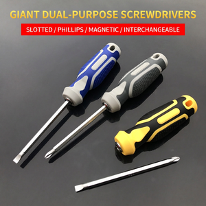 Multipurpose <b>Screwdriver</b> 400 Mm Flat Head Bit Anti-Slip Handle Plastic Diy Tool Set - Product Image 5